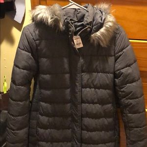 Express winter down jacket.